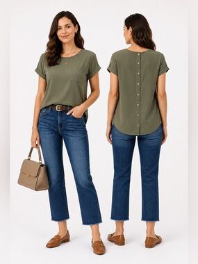 Japna Sage Green Blouse